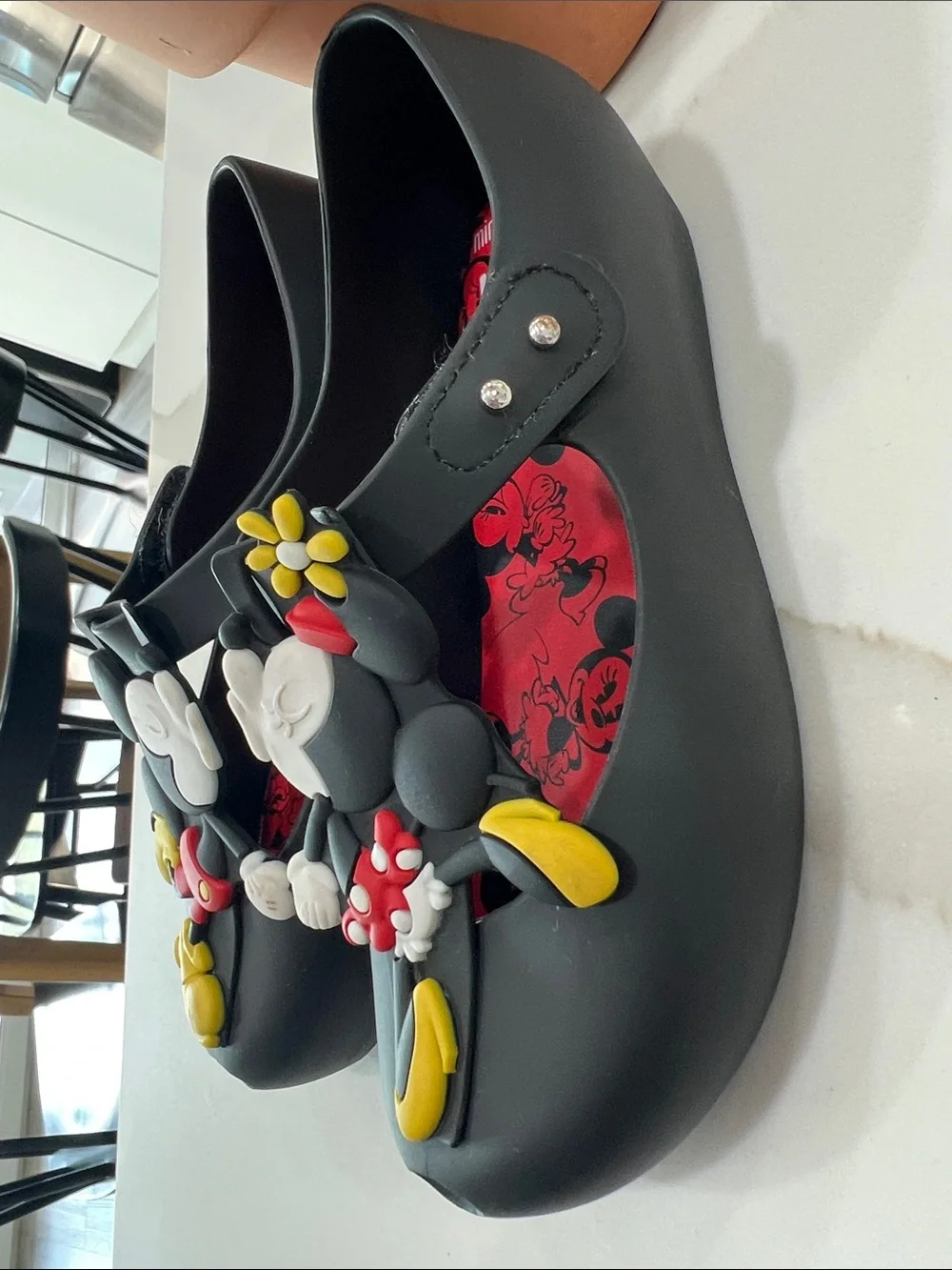 Minnie & Mickey mini melissa